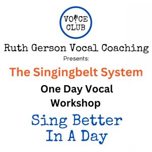 Sing better in a day Ruth Gerson